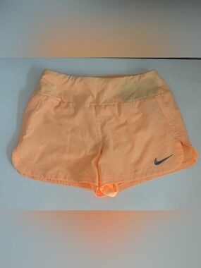 Nike Peach-Orange Athletic Shorts